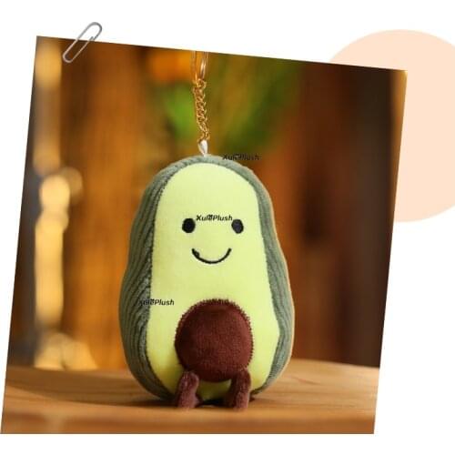 Stuffed Toy Fruits Plush Plant Toy , new Cute 13cm kids keychain Doll Plush Stuffed Pendant Gift