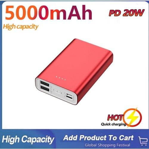 Portable Powerbank 50000mah Power Bank Fast Charging Double USB External Battery Charger For iPhone Xiaomi Samsung Powerbank