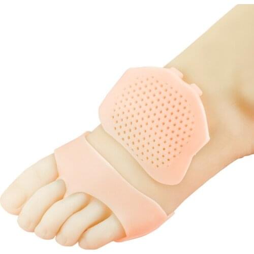 Honeycomb Forefoot Pad Breathable Toe Split Pad Unisex Forefoot Protection Decompression Anti-wear Pad High Heel Insoles Inserts