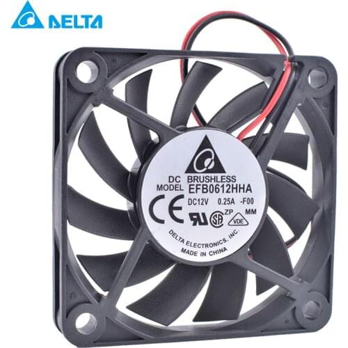 COOLING REVOLUTION EFB0612HHA 6cm 60mm 6010 12V 0.25A Double ball bearing large air volume cooling fan