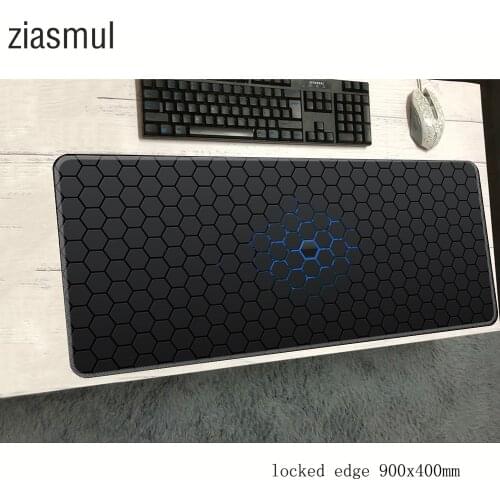 Hexagon Abstract mouse pads 900x400x3mm pad to mouse pc computer mousepad gaming padmouse gamer thick laptop keyboard mouse mat