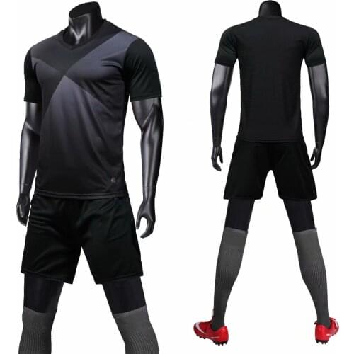 Top Quality Soccer Jerseys 2019 2020 Adult Customized Football Jerseys Set Kits Men DIY Soccer Uniforms Training Suits New
