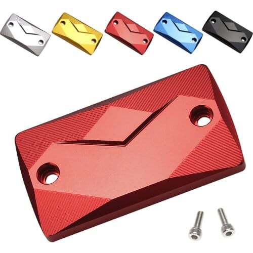 Motorcycle CNC Accessories Motorcycle Front Brake Fluid Reservoir Caps Cover For Suzuki GSX-S750 GSR750 2011 2012 2013 2014 2015