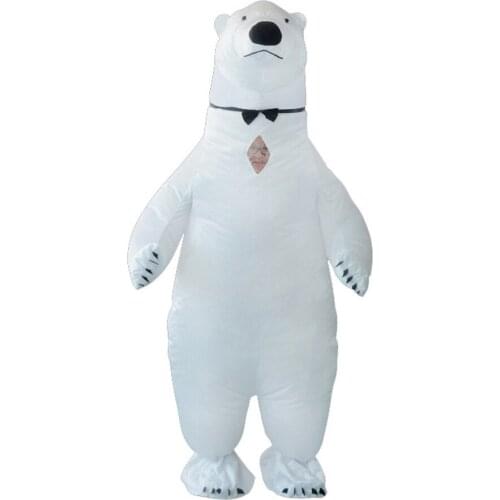 Animal Purim Polar Bear Mascot Inflatable Costumes Inflatable Unicorn Adult Mascot Clown Cosplay Christmas Halloween Party Gift