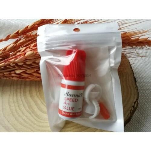 100pcs Eyelash Glue Individual Fast Drying False Eyelashes Glue Eyelash Extensions Glue