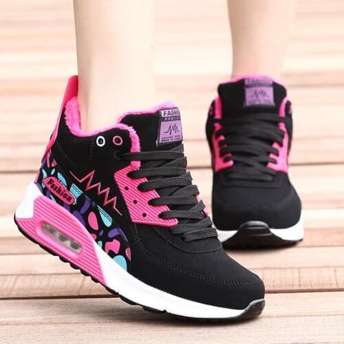 2018 New Winter Boots Snow Boots Calfskin Ankle Boots Women Leather Suede Warm Fur Plush Boots Boots Women