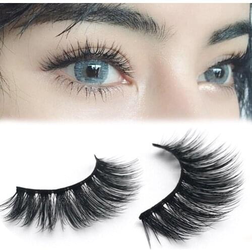 5Pairs 3D Mink Hair False Eyelashes Natural/Thick Long Eye Lashes Wispy Makeup Beauty Extension Tools
