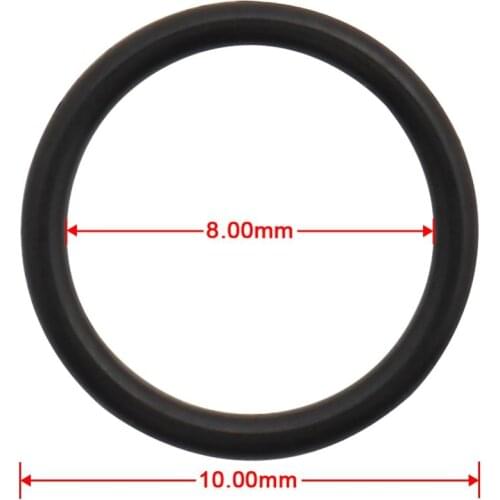 50pcs O Type Ring (8*10mm Diameter) for COXO Dental Air Motor Inner Irrigation Dental Handpiece Air Turbine Yusendent