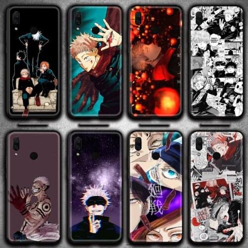 Jujutsu Kaisen Anime Phone Case Huawei Y6P Y8S Y8P Y5II Y5 Y6 2019 P Smart Prime Pro