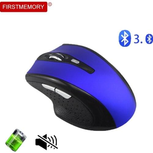 Wireless Bluetooth BT 3.0 Mouse Rechargeable Ergonomic Computer Gaming Mause Gamer Silent Mini 6D Optical Mice For PC Laptop
