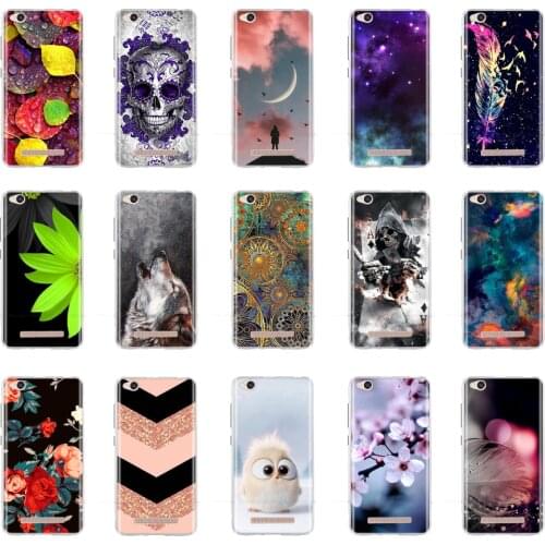 For Xiaomi Redmi 4A Case Silicone Soft Back Cover TPU Phone Case for Xiaomi Xiomi Redmi 4A 4X Redmi4a Cases Fundas Capa Housing
