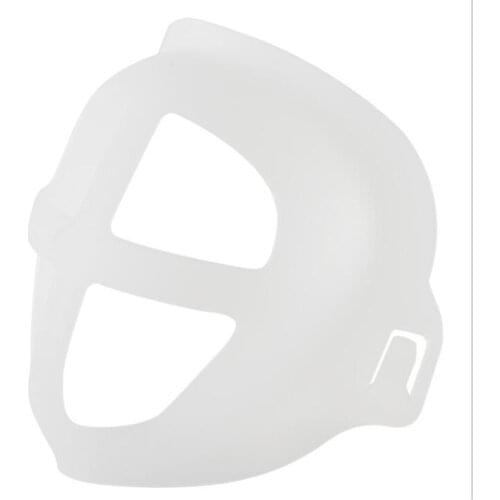 3D mask holder inner support bracket for breathing increase breathing space lipstick protection Transparent