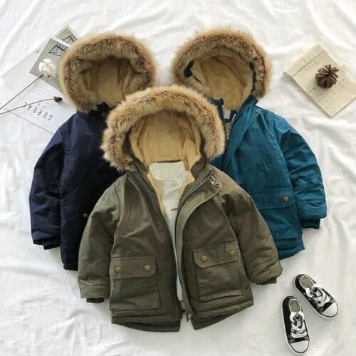 FCLHDWKK Boys' Parkas