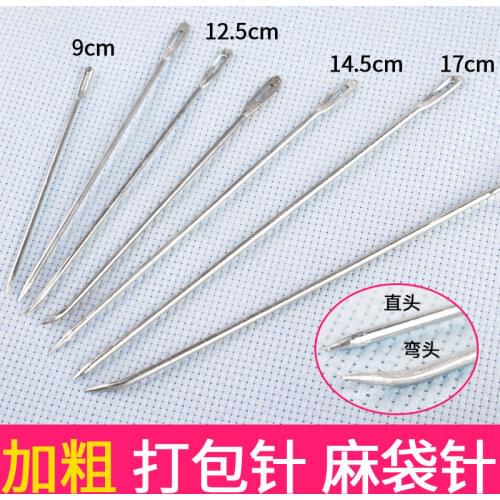 Needle sewing sack for sewing bags seal Packing Stitching Needle Sewing Tool for Stitching Sack Gunny Bag Burlap Bag Hand Sewing