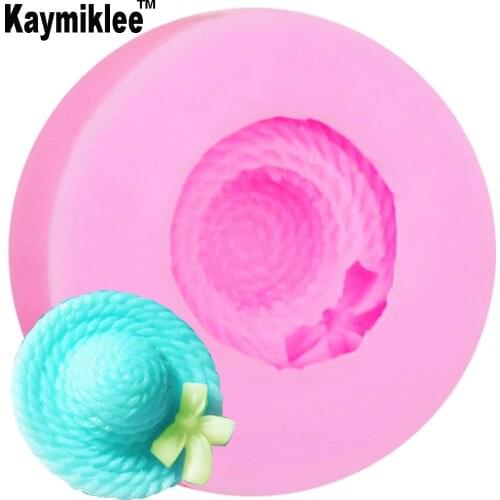 Kaymiklee M371 Mini Hat Shape 3D Silicone Fondant Resin Gumpaste Surgar Tools For Cake Decorating Tools
