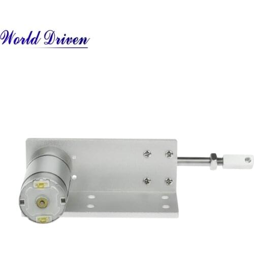 Mini DC Gear Motor Reciprocating Cycle 12V 24V Stroke 5mm 10mm Linear Actuator