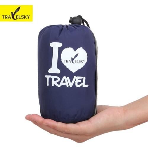 Portable Folding Envelope Outdoor Camping Hiking Sleeping Bag Ultralight Adult Lazy Bag Moisture-proof Sleeping Bag