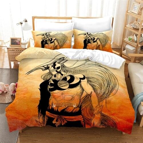 BLEACH 3D Animal Bedding Set Bed Linen Duvet Cover Set Pillowcase Kids Bed Linen Twin Full Queen King Comforter Bedding Sets