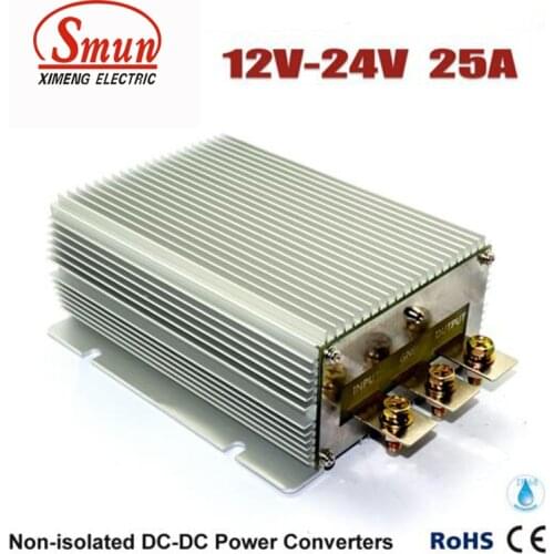 Step Up DC DC Converter 12V TO 24V 25A 600W Waterproof Car Power Supply