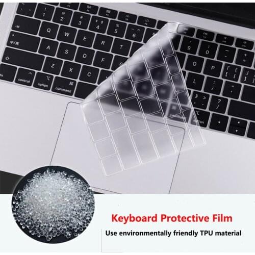 For Apple Macbook Pro13 Keyboard Cover Case Transparent Clear Protecter Film Dustproof Film Silicone EU/US