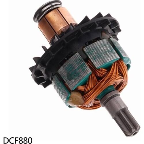 Drive Shaft Electric Hammer Armature Rotor for DEWALT DCF880, High quality