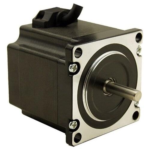 4wires NEMA23 stepping motor 57HS56A43006/57HS56A43008 1.3N.m(186oz-in) motor length 56mm shaft diameter 6.35/8.0mm 3.0A