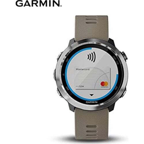 Original GPS smart watch Garmin Forerunner 645, GPS Running watch Pay NFC Payments Wrist-Based Heart Rate monitor smartwatch men