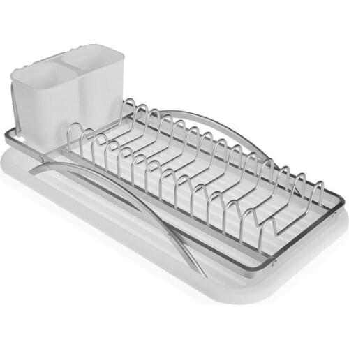 Draining Rack for Kitchen Sink Aluminium polypropylene (19,7 x 12 x 42,5 cm)
