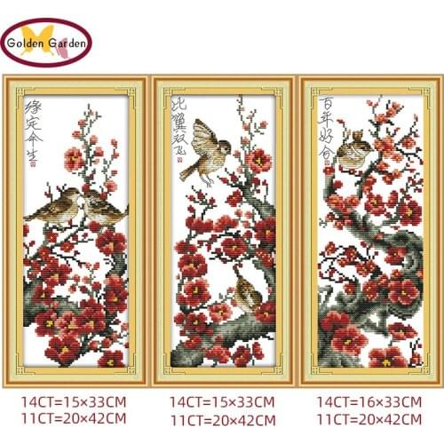 GG The Love of This Life Joy Sunday Cross Stitch Needle Craft Counted Stamped Canvas Chinese Cross Stitch Wedding for Home Decor