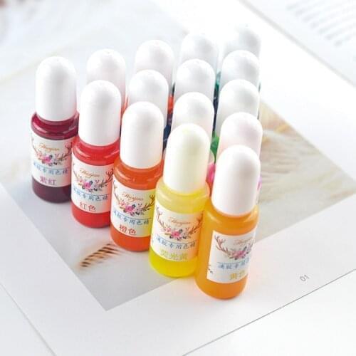 Liquid Epoxy Resin Pigment Coloring Dye Colorant Pigmentos Para Resina Epoxi Crafts Materials For Silicone Molds Art