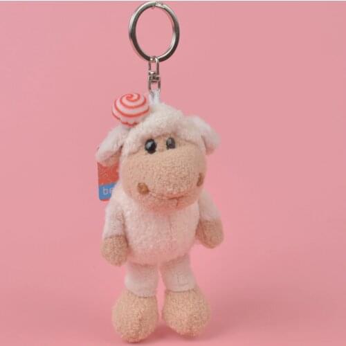1 Pcs Suger Sheep Small Plush Pendant Toy, Kids Doll Keychain / Keyholder Gift Free Shipping