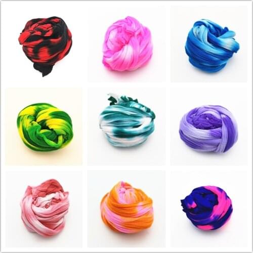 5Pcs Multicolor Tensile Nylon Stocking Flowers Material Tensile Stocking Accessory Handmade Wedding Home DIY Scrapbooking Crafts
