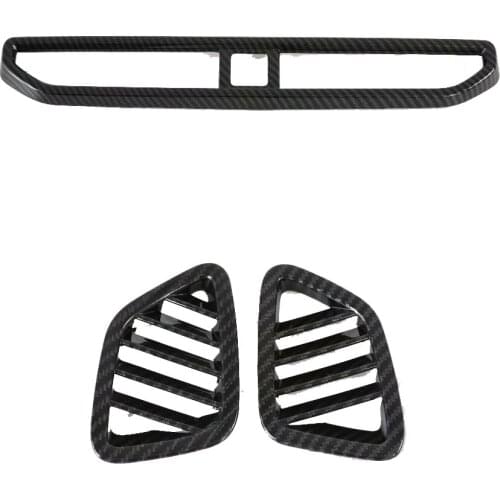 For Kia K7 Cadenza Premire 2019 2020 2021 Interior Accessories Front Center Air Conditioning Cover Trim AC Outlet Frame Styling