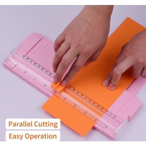 A5 Mini Paper Trimmer Paper Cutter Cutting Machine 9 Inch Cutting Length for Craft Paper Card Photo Laminated Paper Scrapbook