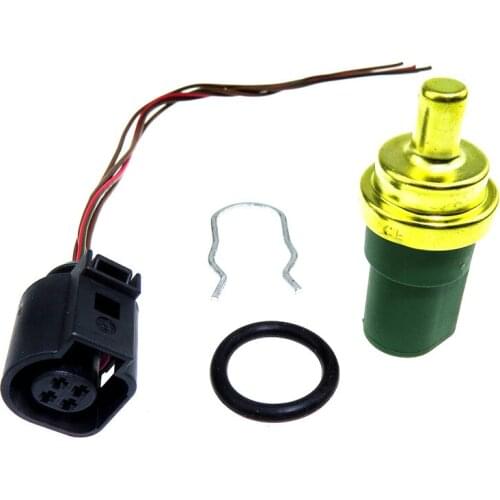 1Set 4 Pin Coolant Temperature Sensor Plug for Golf Passat A4 A6 S6 A3 S3 Q3 Q5 Q7 TT TTS Leon Ibiza 059 919 501A 4B0 973 712