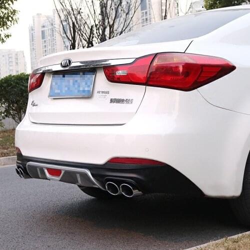 Suitable for 13-15 Recommended Lip and 16-18 Surround Kia K3 Double Row Rear Spoiler