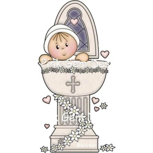 Lovely Prayer Boy Metal Cutting Dies Boy DIY Scrapbooking Paper Cards Decorative Craft Embossing