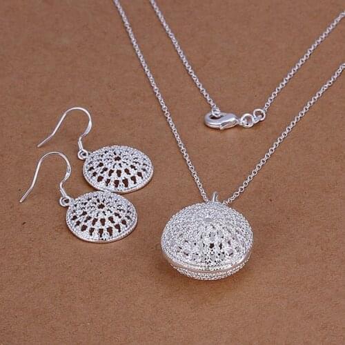 S202 Wholesale, free shipping jewelry set, fashion jewelry set Bun Earrings Necklace Jewelry Set