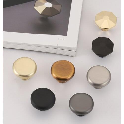 Light Luxury Golden Cupboard Handle Zinc Alloy Door Handle Kitchen Cabinet Door Knob Furniture Drawer Pull Hardware Pulls