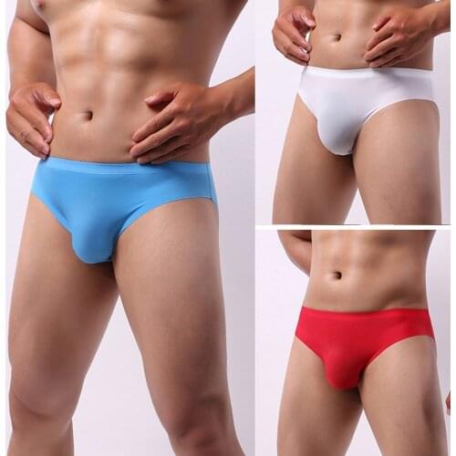 Men Briefs Underwear Mens Sexy Breathable Underpants Modal Comfortable Seamless Mens Underwear Shorts Cueca Gay Male Panties