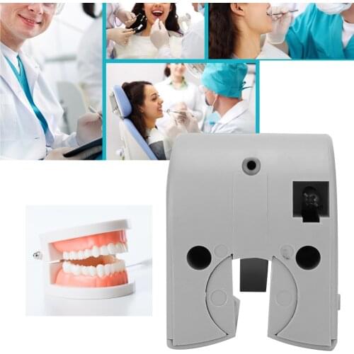 1 Pcs Gray Large Dental Handpiece Holder Single Hanger Plastic Dental Chair Accessories Supplies Tooth Treatment Convenient Tool