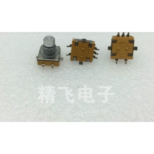1 piece of EC11 encoder with switch patch foot 30 positioning 15 pulse shaft length 9MM
