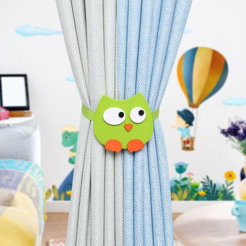 1Pc Magnetic Children Curtain Tieback High Quality Holder Hook Buckle Clip Pretty Modern Polyester Decorative Home Accessorie