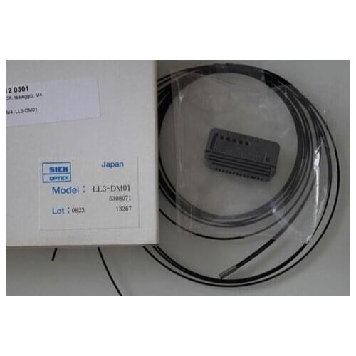 1PC New SICK-precision coaxial fiber optic sensor LL3-DM01 LL3DM01