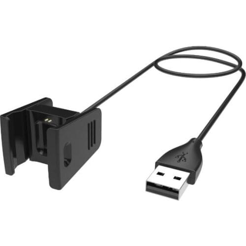 100Pcs/Lot Factory Made USB Power Charger Charging Cable Cord For Fitbit Charge2 Charge 2 Wristband Bracelet