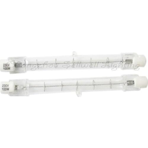 Free Shipping 220-240v 100w J118 New!halogen Lamps Bulbs A384