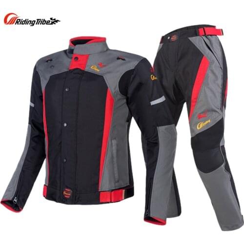 Reflective Motorcycle Jacket Pants Racing Suit Chaqueta Moto Hombre Femme Jaqueta Windproof Breathable Removable Waterproof Warm