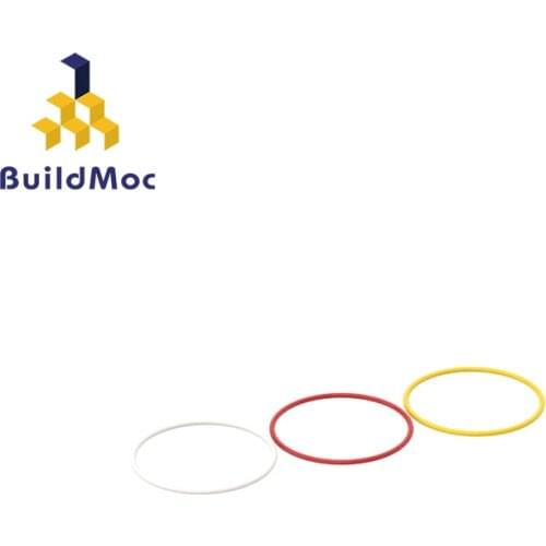 BuildMOC 85544 24mm 3x3 rubber band ldd 85544 x37 71321 For Building Blocks Parts DIY Construction C