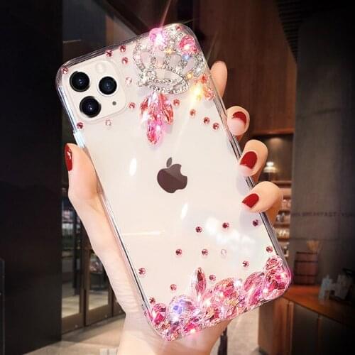 Sunjolly for Samsung Galaxy S20 Plus Case S7 S8 S9 S10 S20 S21 Plus Ultra S10E S105G S10 Lite Phone Case Diamond Cover coque