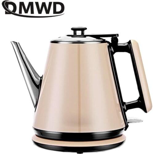 DMWD 1360W 220V Stainless Steel Electric Kettle Household Small Capacity 1L Tea Kettle Classic Coffee Pot Automatic Power Off